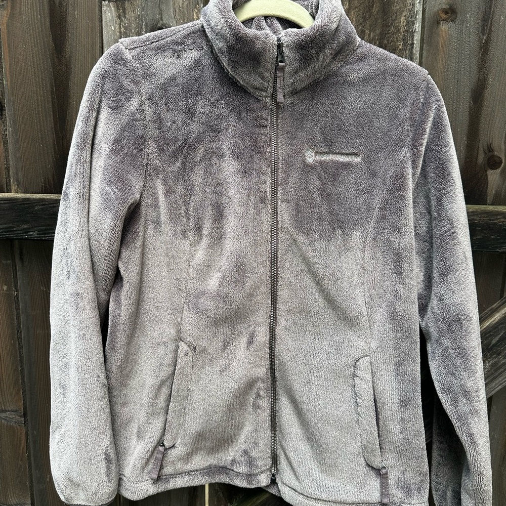 Women’s Free Country Soft Fleece Full Zip Sweater Size Medium